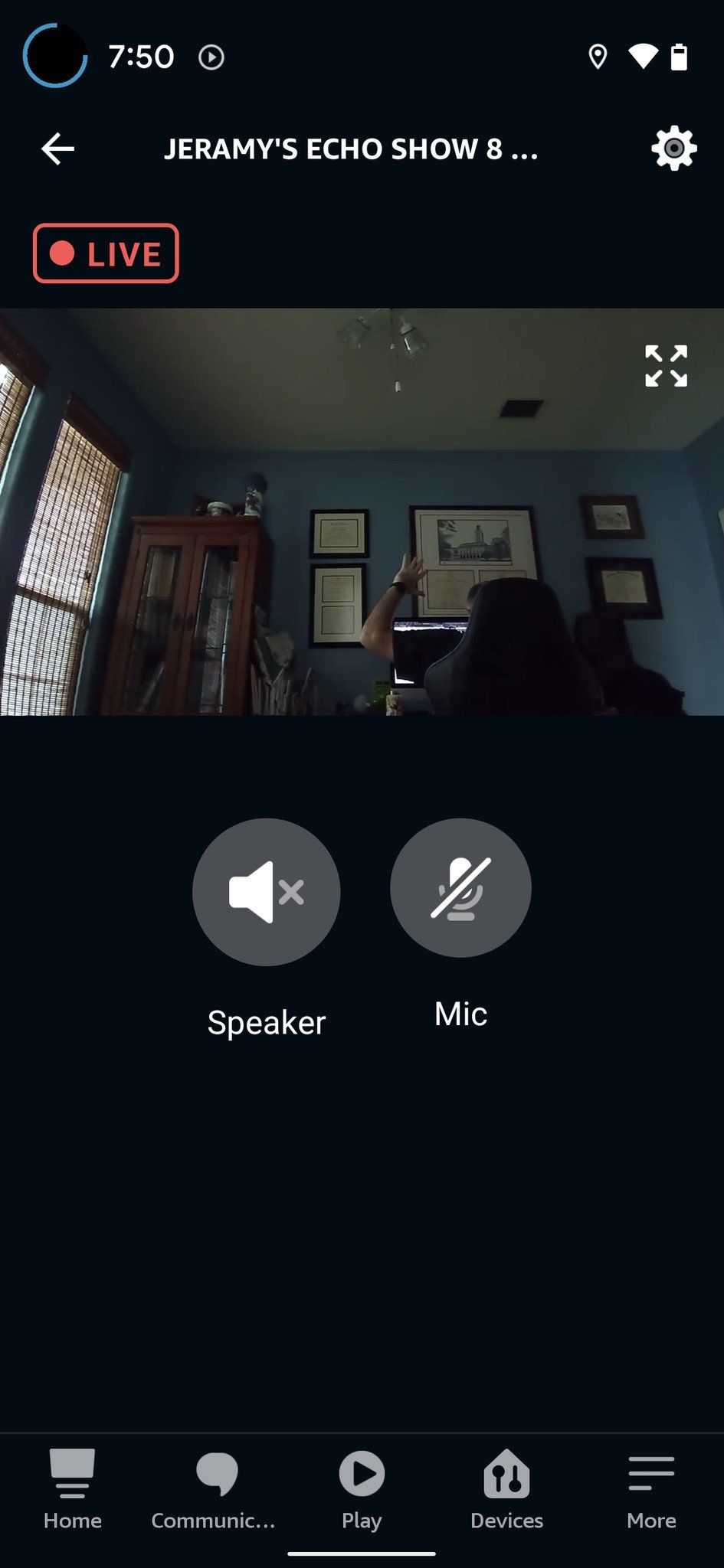 Echo Show 8 Security Cam 1