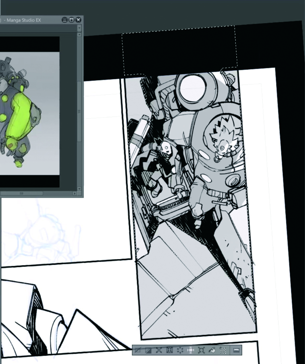 How to make comic panels