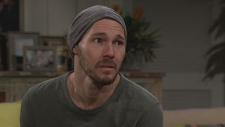 Liam (Scott Clifton) looks very serious in The Bold and the Beautiful