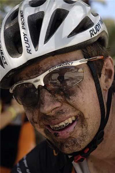 Cal Britten after the Mount Buller cross country