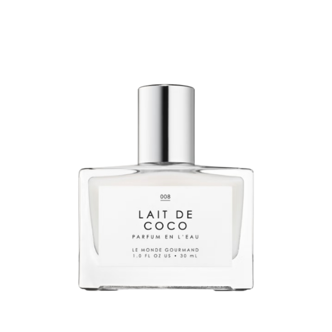 A product shot of the Le Monde Gourmand Lait De Coco, on a white background