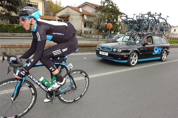 It was the directeurs in the Team Sky car that convinced Mathew Hayman to start afresh with the new British squad.