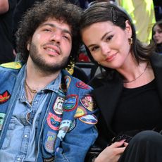Selena Gomez celebrated Benny Blanco's birthday in denim mini shorts and bedazzled cowboy boots