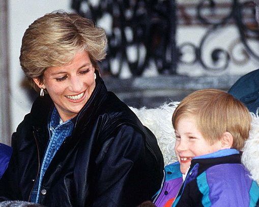 princess diana, prince william and prince harry