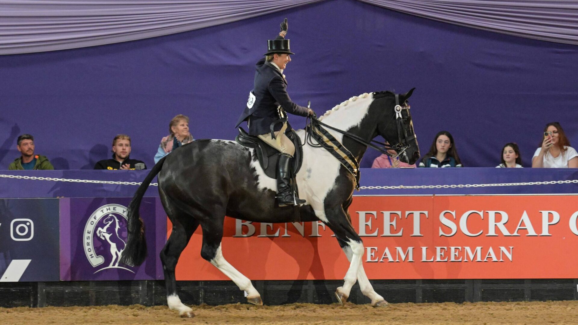 Winners - Supreme Products Supreme Horse of the Year Championship - during the Horse of the Year Show held at the NEC in Birmingham in UK between 8 -12 th October 2025