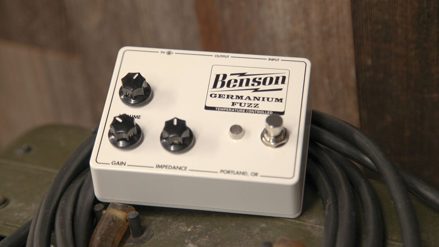 Central heating in a fuzz pedal? Benson's new Germanium Fuzz