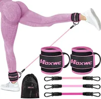HOXWC resistance bands with cuffs
