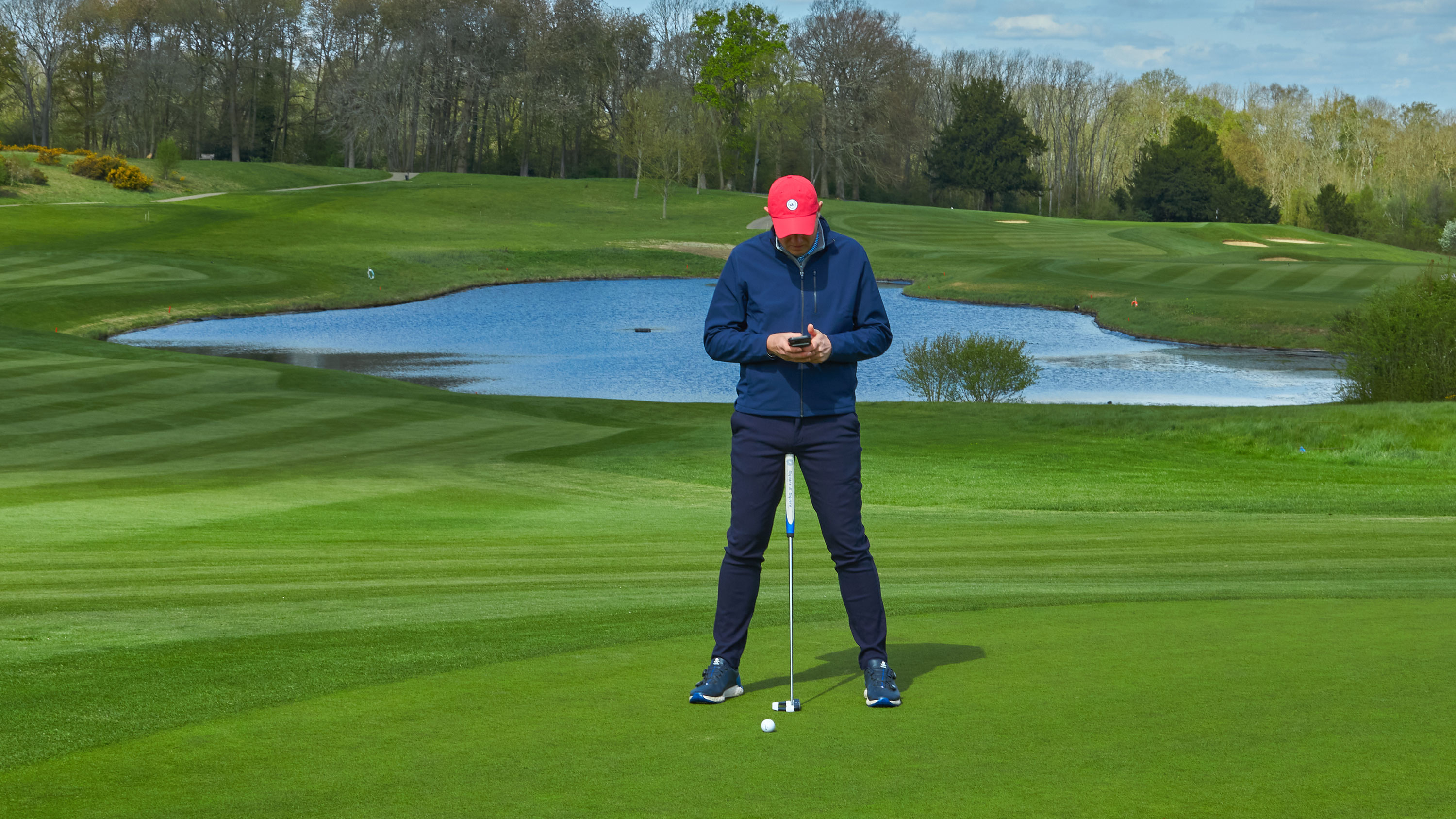 Is there too much mobile phone usage on the golf course?
