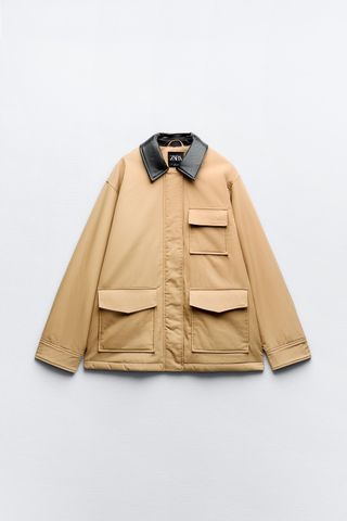 Zara, Contrast Puffer Jacket
