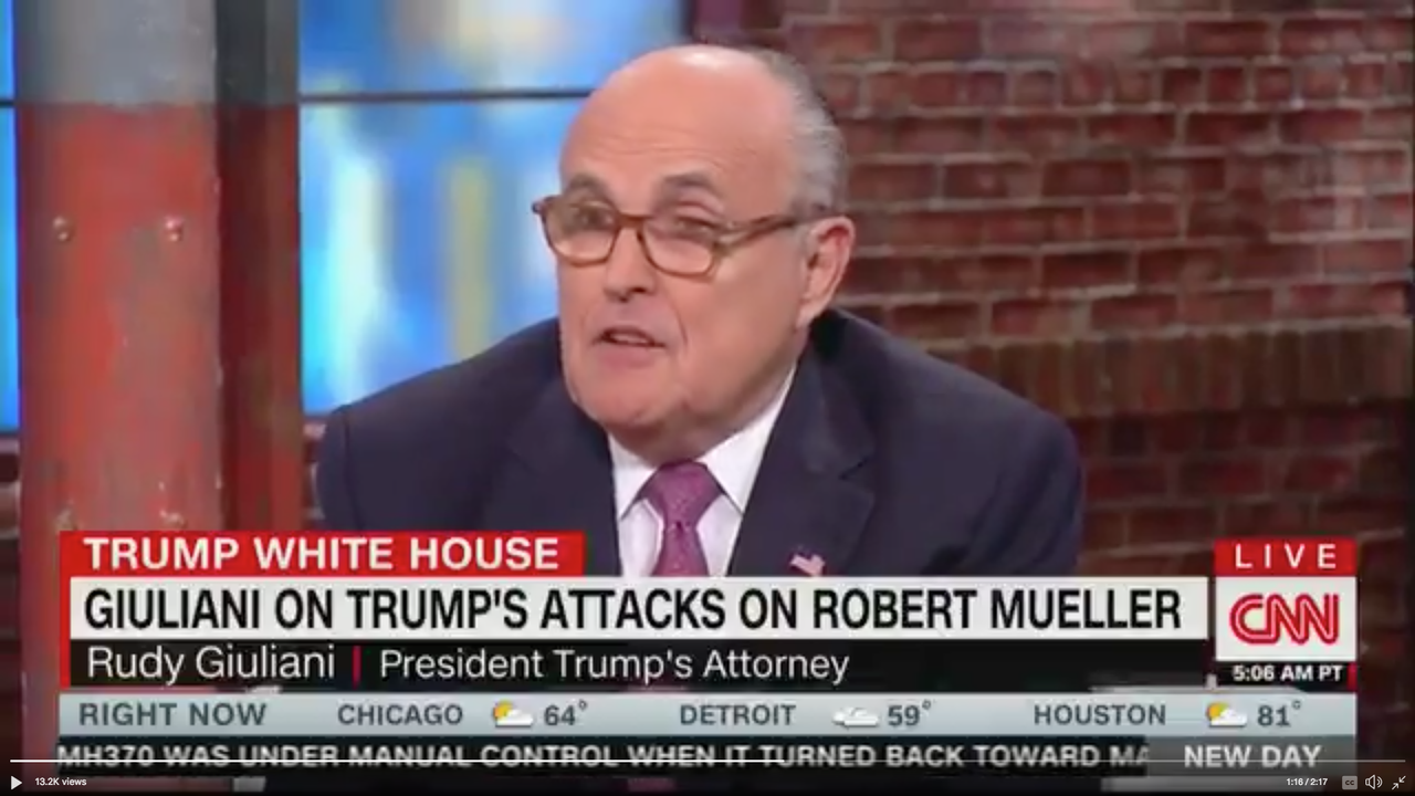 Rudy Giuliani. 