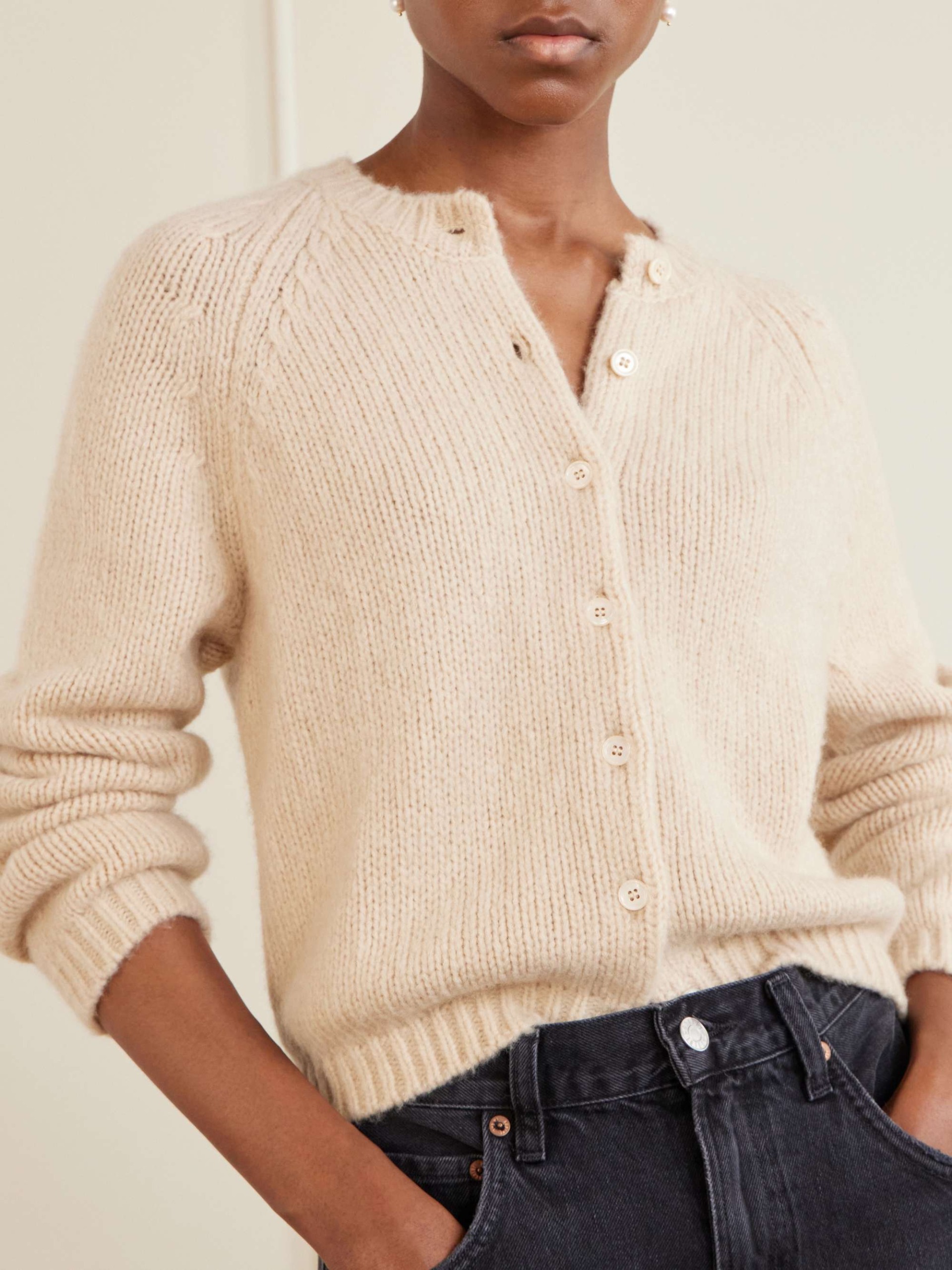 Darcy Wool and Cashmere-Blend Cardigan