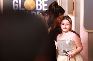 Selena Gomez and Gracie Elliot Teefey attend the 80th Annual Golden Globe Awards at The Beverly Hilton on January 10, 2023 in Beverly Hills, California.
