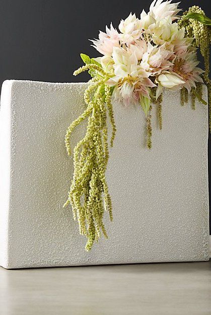 Andes Rectangular Ceramic Vase