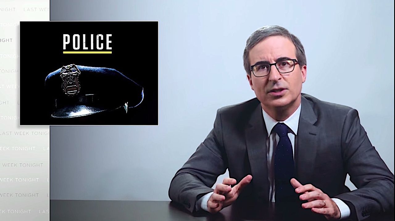 John Oliver on police violence and race