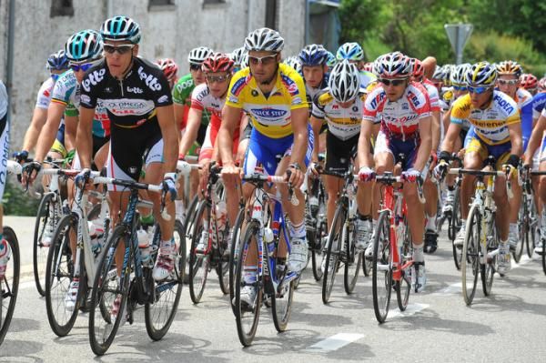 Race leader Philippe Gilbert (Omega Phamra-Lotto) and points leader Tom Boonen (Quick Step).