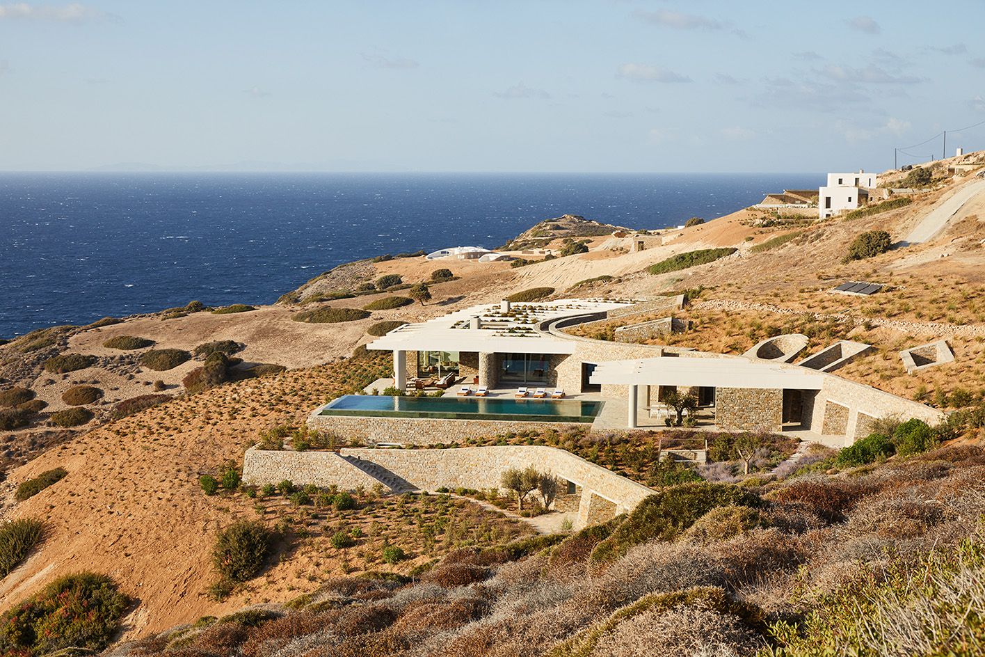 Ridge House Hero from the Air