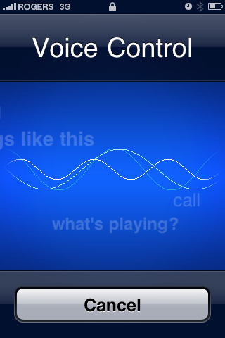 iPhone 3.0 Voice Control