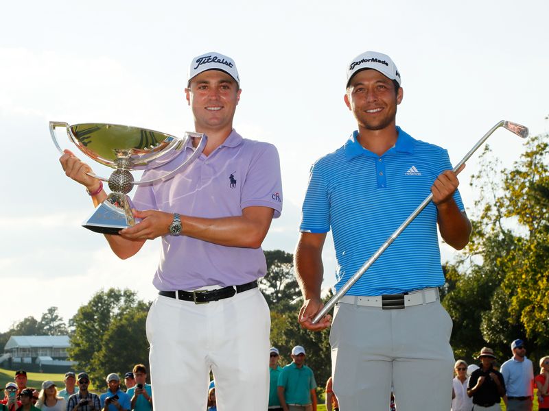 Justin Thomas and Xander Schauffele