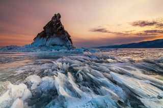 Elenka Island, Lake Baikal, Siberia, Russi