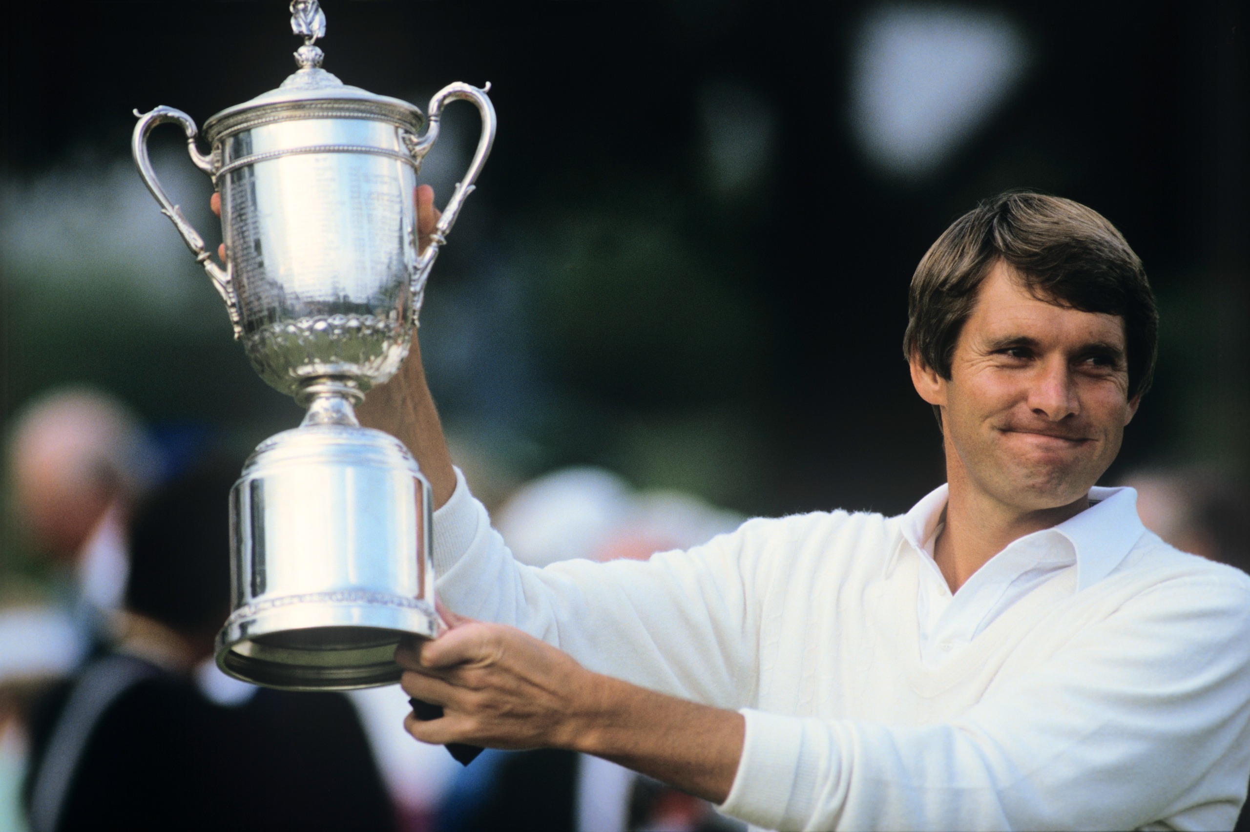 Golfer Andy North wins the US Open
