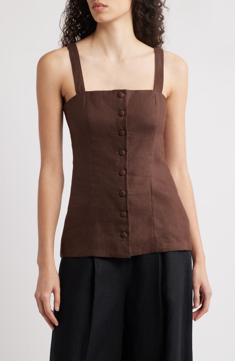 Corbiere Linen Vest