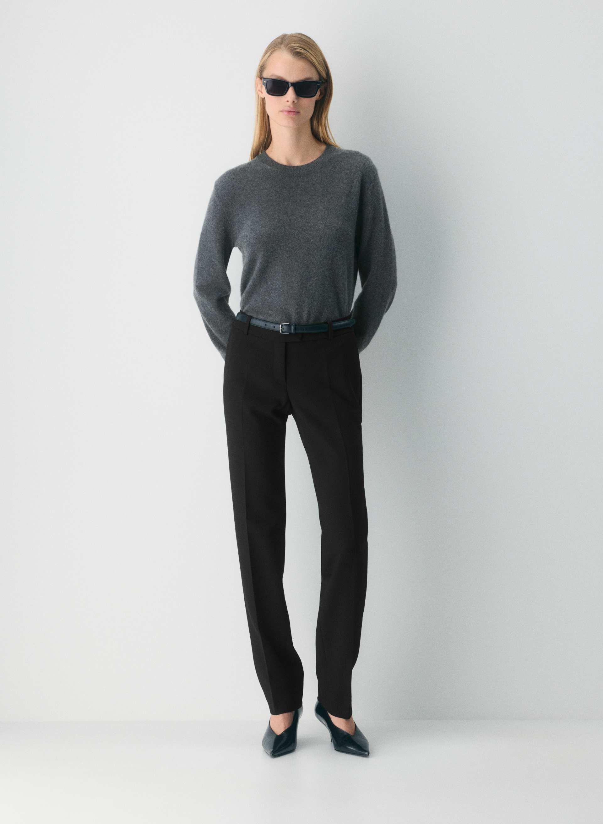 aritzia, Bare Cashmere Crew Sweater