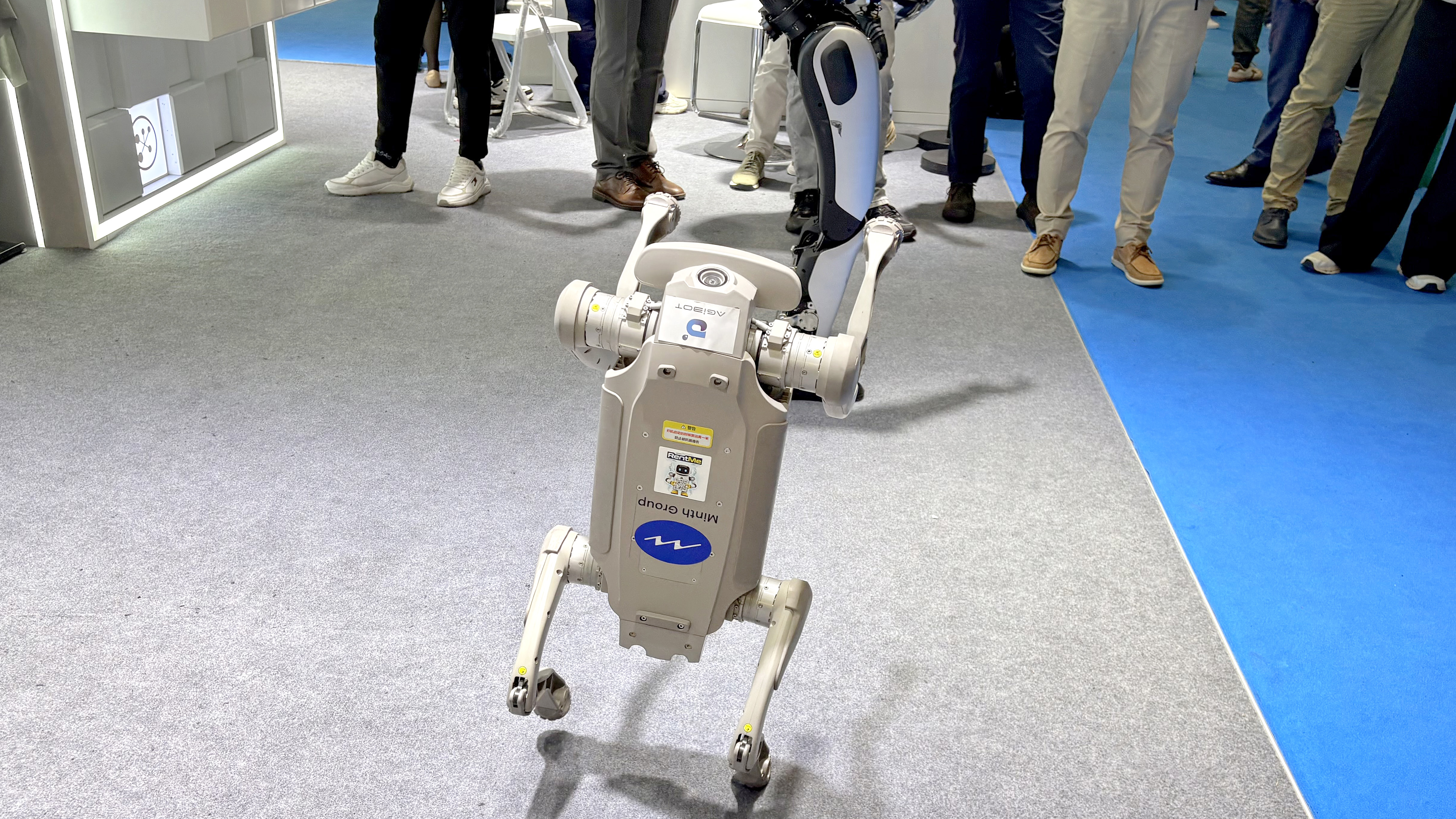 Robots of MWC 2026 including the Agibot X2 and Magicbot Z1