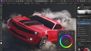 A screen of Affinity Designer