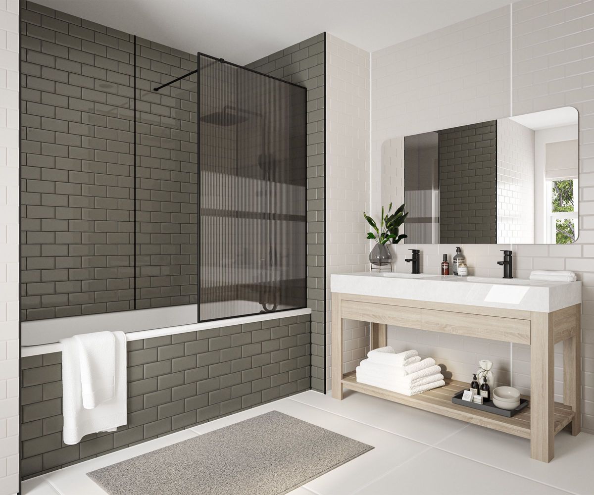 13 wet wall bathroom ideas for a stylish alternative to tiles ...