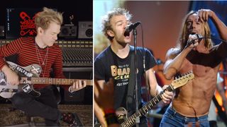 Deryck Whibley and Iggy Pop
