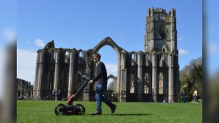 Archaeologists and students from the University of Bradford have studied the Fountains Abbey site since 2014 with non-invasive archaeological techniques, such as ground-penetrating radar.