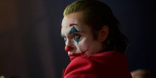 Joaquin Phoenix glaring in Joker