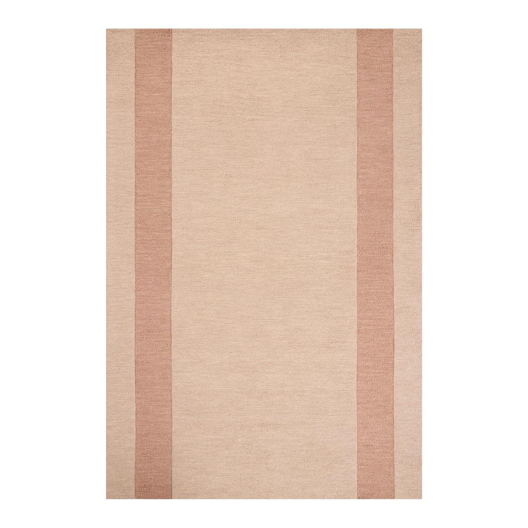 Loloi Leanne Ford Craven Collection Cvn-01 Blush/rose 2'-3&amp;quot; X 3'-9&amp;quot; Accent Rug Geometrical, Patterned, Neutral, Entryway, Mudroom, Bathroom, and Kitchen