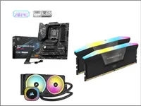 Corsair 32GB DDR5-6400 + MSI X870 Gaming Plus Wi-Fi + Corsair iCue Link H115i