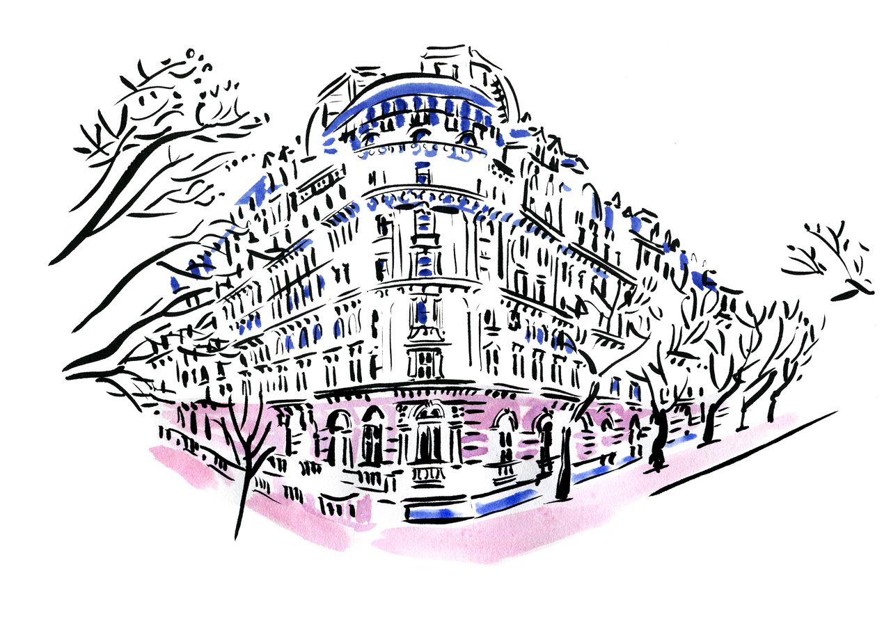 Illustration of Corinthia Hotel, London, UK