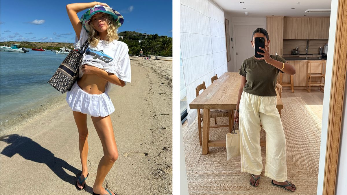 Is It Just Me, or Is Every Cool Girl Wearing These Flip-Flop Color Trends Instead of Black?