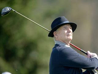 Bill Murray at the AT&T Pebble Beach National Pro-Am. Credit: Harry How (Getty Images)