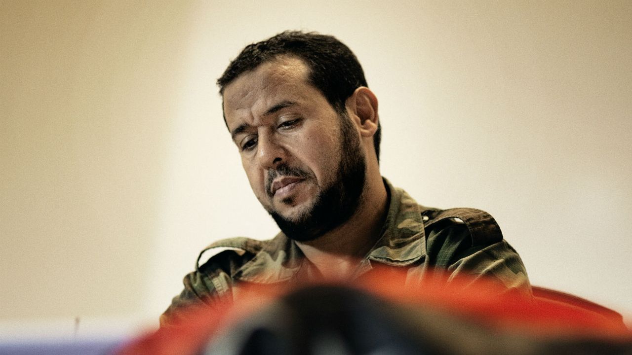 Abdul Hakim Belhadj in 2011 as head of Tripoli&amp;#039;s military council following the overthrow of Colonel Gaddafi