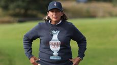 Angela Stanford at the Solheim Cup 