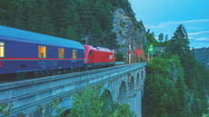 Night train Vienna to Rome