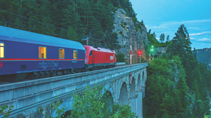 Night train Vienna to Rome