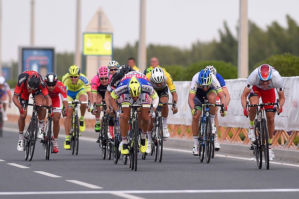 Alexander Kristoff (Katusha) wins his third stage of the Tour of Qatar