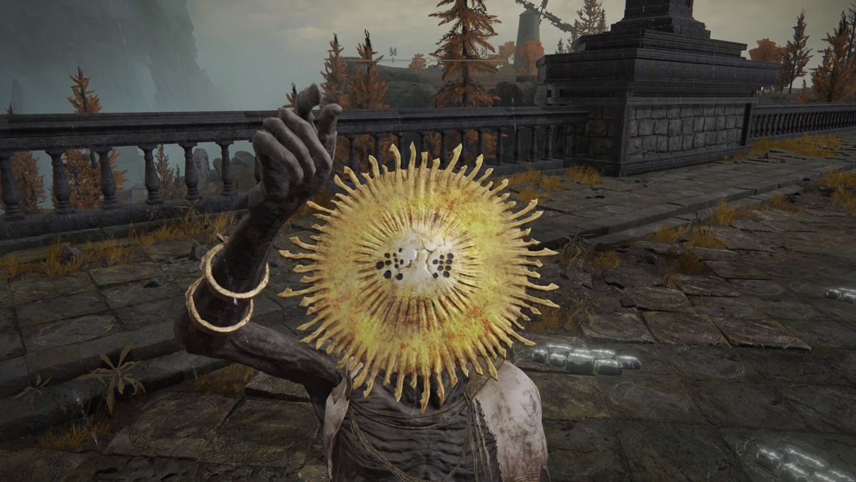 Elden ring sunflower man