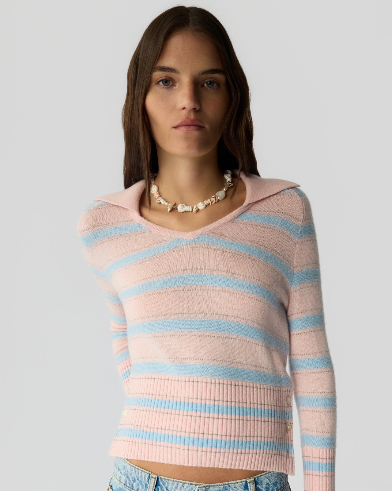 Port Polo - Powder Pink Combo