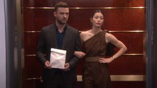 Justin Timberlake and Jessica Biel on The Tonight Show with Jimmy Fallon