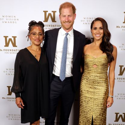 Prince Harry, Meghan Markle, Doria Ragland in New York City