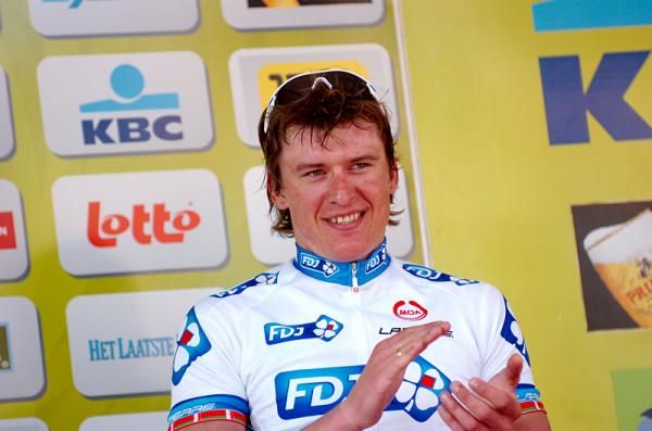 Yauheni Hutarovich (FDJ) was third
