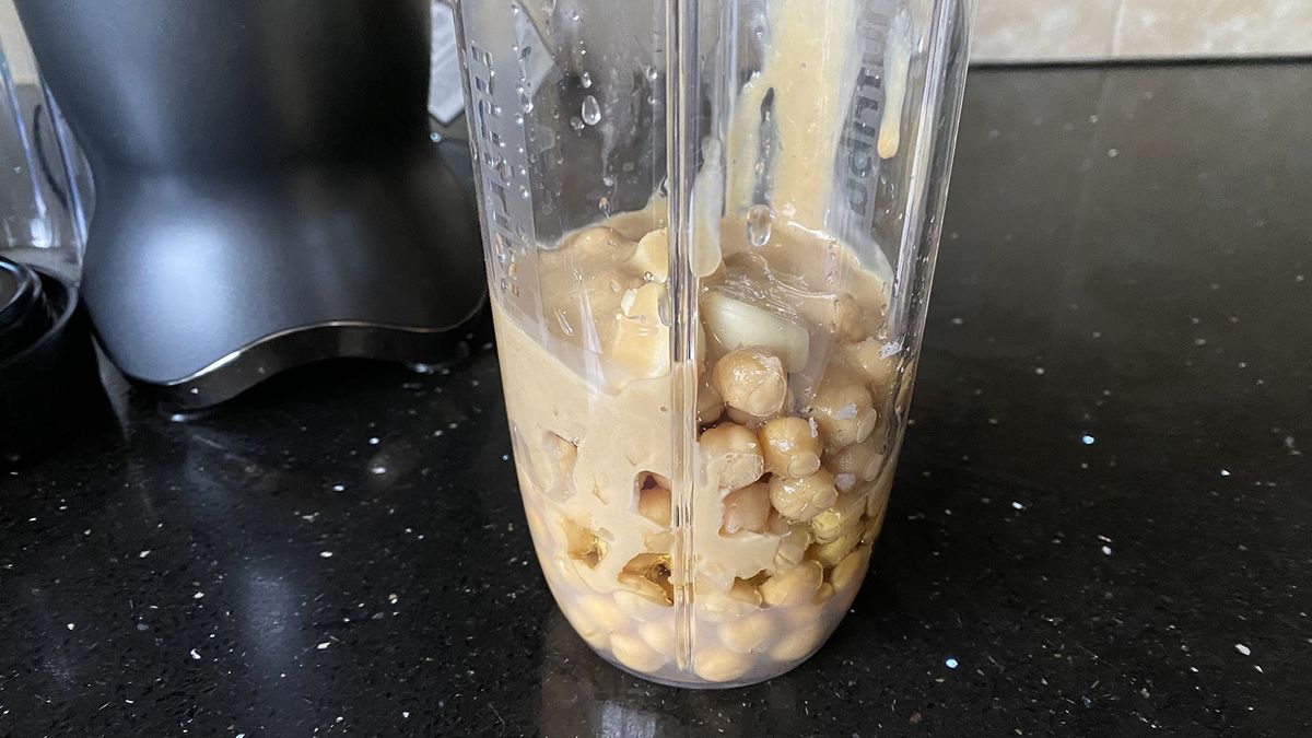 Nutribullet Ultra blender in reviewer's kitchen