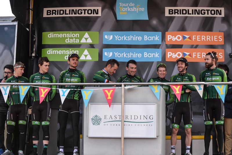 Team Europcar at sign on