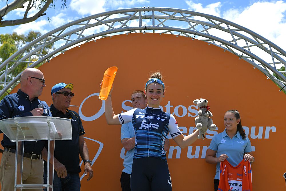 Letizia Paternoster wins at Women's Tour Down Under with new Trek-Segafredo team